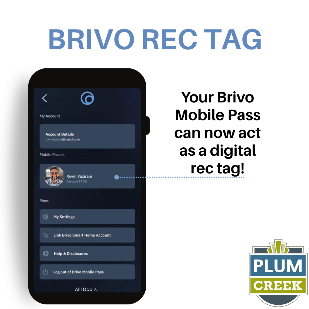Brivo Mobile Pass Rec Tag