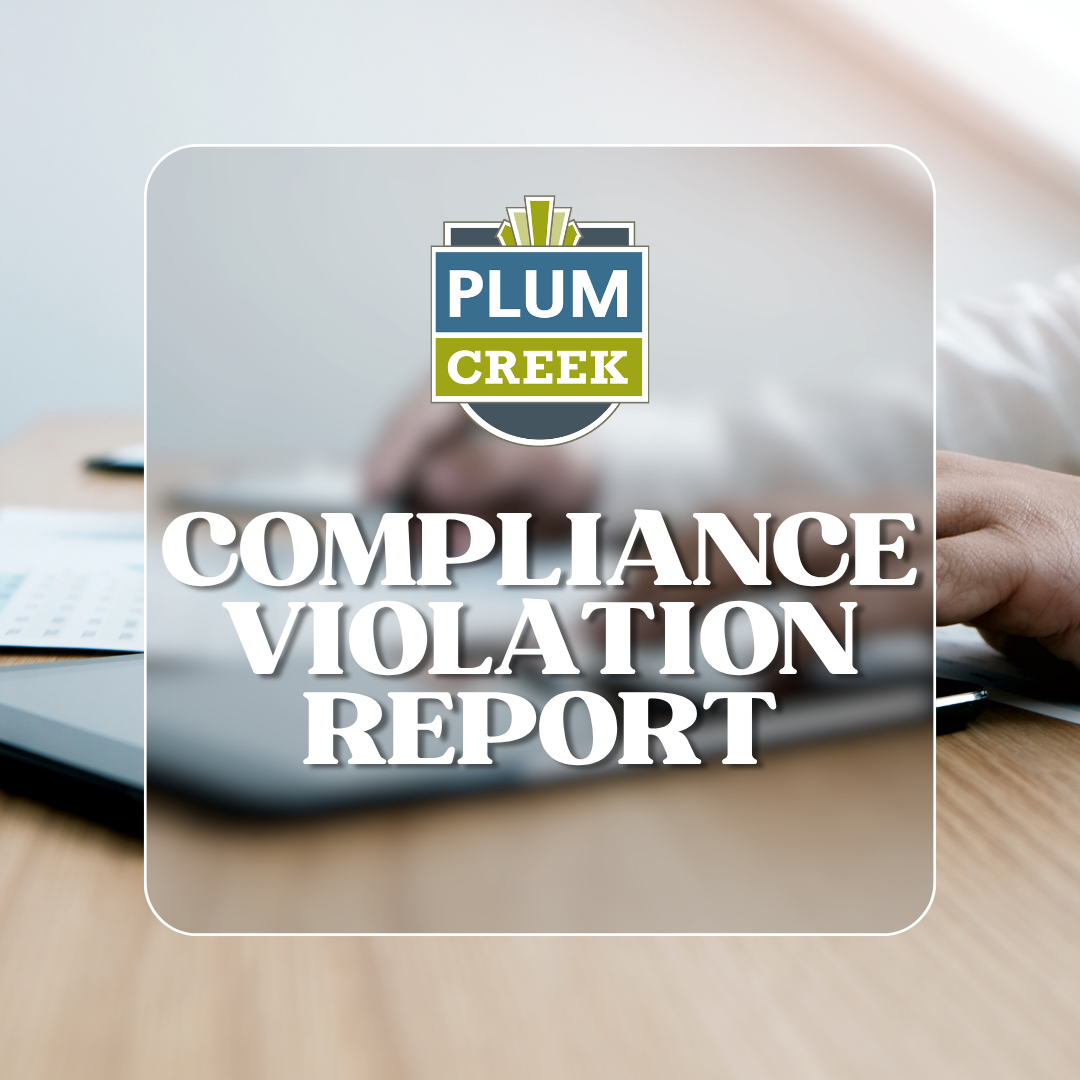 Compliance Violation Report